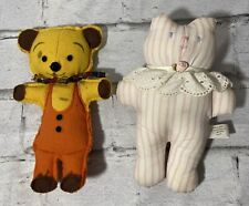Set of 2 Vintage Teddy Bears-Kensington Gardens -6” and Western Publishing 6” picture