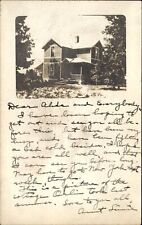 RPPC Cottage took last summer ~ 1908 Cleveland OH to Rhoda Ponting Macedonia picture