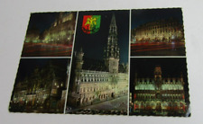 VTG Post Card Souvenir De Bruxeles Aandenken Aan Brussel picture