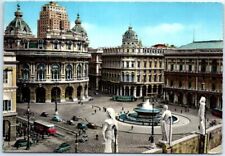 Postcard - De Ferrari Square - Genoa, Italy picture