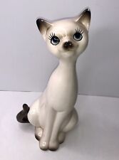 Vintage Bone China Siamese Cat Kitten Figurine #10161 Choice Imports Japan picture