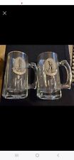 2 vintage golf pewter beer mugs picture
