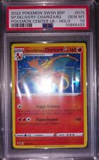 POKEMON TCG SWSH BLACK STAR PROMO CHARIZARD SPECIAL DELIVERY PSA 10 GEM MINT picture