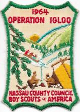 1964 Operation Igloo Nassau County Council Boy Scouts of America BSA picture