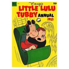 Dell Giant Comics: Marge's Little Lulu & Tubby Annual #1 in VG minus. [g, picture