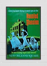 Disneyland Haunted Mansion Attraction Poster 11x17 picture