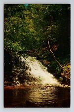 PA-Pennsylvania, Waterfall, Leonard Harrison State Park, Vintage Postcard picture
