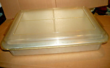 Vintage Rema Air Bake/Insulated Aluminum Cake/Brownie Pan With Lid 13