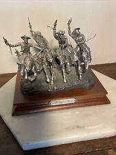 Beautiful pewter copy by Chilmark of famous sculpture by Frederic Remington picture