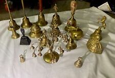 Avid Collectors Lot Of Brass Bells. Over 16 Per Lot picture