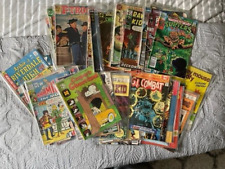 Lot of 50 Old Comics Vintage stored in plastic sleeves Marvel DC Gold Key picture