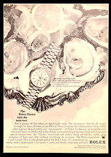 The Rolex Oyster 1971 Vintage Print Ad Rolex Fails The Taste Test picture