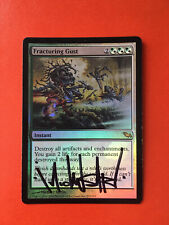 MTG - 1x Fracturing Gust - Shadowmoor - FOIL - signed by Michael Sutfin picture