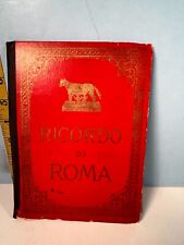 1800's Ricardo of Roma foldout Photo Souvenir picture