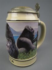 1995 Budweiser Anheuser-Busch Endangered Species Stein Gorilla #34155 picture