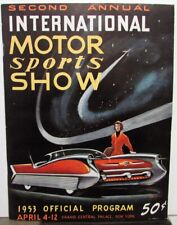 1953 International Motor Sports Show Official Program New York April 4-12 Cars picture
