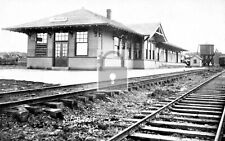 Railroad Train Station Depot Molalla Oregon OR Reprint Postcard picture