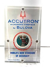 Bulova Accutron 214 Spaceview Jewelers Sales Display picture