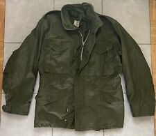 Vintage 1968 US Army M65 Field Jacket Aluminum Zipper Small Short picture