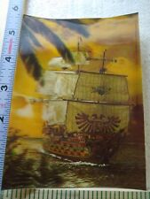 Postcard 3-Dimensional Card Sailing Vessel picture