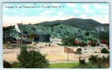 COALINGA OIL and TRANSPORTATION, California CA  Pumping Station #2  Postcard picture