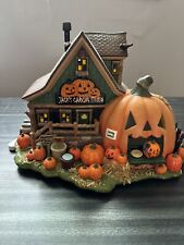 Dept 56 Jack's Pumpkin Carving Studio Snow Village Halloween 54600 missing Jack picture