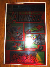 Avengers King Size Annual #10 Facsimile Reprint Foil Variant 1st Rogue Marvel picture