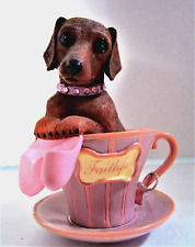 Hamilton Collection Dachshunds with Personali-Tea 
