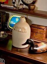 Antique L. Lewith Stoneware Whiskey Jug - Wilkes-Barre, PA  picture