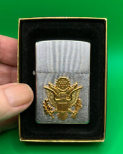 2003 Army Emblem Zippo Lighter New in the Box Mint picture