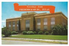 Greetings from Fredericksburg Texas c1950's Gillespie County Court House picture