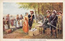 Landing of the Maidens at Jamestown Virginia VA Exposition 1907 Postcard picture