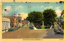 Postcard Washington Square, Newport Rhode Island picture