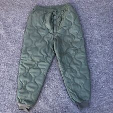 VTG CWU-9/P Quilted Flyers Trousers Liner Size Large 1975 picture