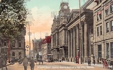Montreal, Canada St. James Street Bank Post Office Downtown Vtg Postcard C31 picture