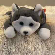 𝑹𝑨𝑹𝑬 Ty Beanie Baby Nanook the Huskey Dog. Investment Quality   ᱢ  ຶᴥຶᱡ   picture