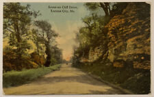 Vintage Postcard, Scene on Cliff Drive, Kansas City, Missouri picture