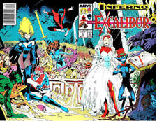 Excalibur #7 (Newsstand) VG; Marvel | low grade - Chris Claremont X-Men Inferno picture