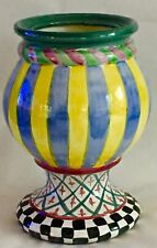 MACKENZIE-CHIDS 11”GLOBE VASE in the Odd Fellows Pattern, Made in 2010, VTG RARE picture