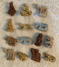 Wade 14 African Animals- Vintage  Whimsies Red Rose Tea Figurines England-Rare picture