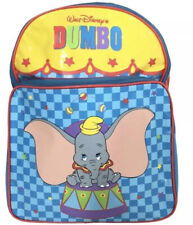 Rare Disney Retro Vintage 90s Dumbo Blue Yellow Pyramid Back Pack picture