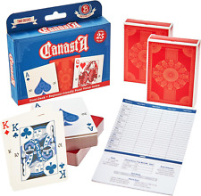 Starter Canasta Card Set | Melding Game, 2 Decks, 25 Scorekeeping Tally Pads | C picture