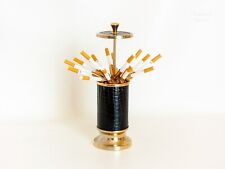 Cigarette Dispenser with Musical Box French Vintage 1960s/70s Storage Pot picture