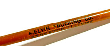 Vintage Wooden Pencil 1930s Melvin Trucking - Streator Illinois picture