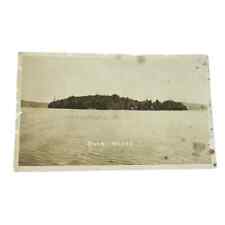 Postcard RPPC Buck Island Cranberry Lake New York Antique Vintage c1907 A417 picture