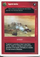 Star Wars CCG A New Hope Unlimited WB Imperial Justice picture