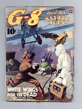 G-8 and His Battle Aces Pulp Feb 1940 Vol. 20 #1 GD picture