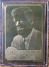 John F. Kennedy Danbury Mint 22kt Gold Card 35th U.S. President Democrat picture