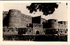India Vintage RPPC Old Fort Agra Amar Singh Gate Postcard picture