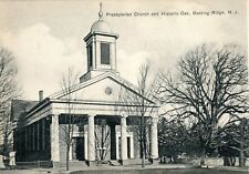 Rare 1909 Presbyterian Church Historic Oak Basking Ridge New Jersey NJ Postcard picture